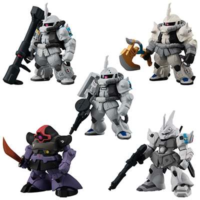 FW GUNDAM CONVERGE CORE ソロモンの白狼セット プレバン限定