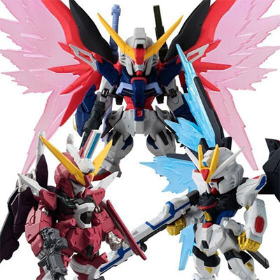 FW GUNDAM CONVERGE 機動戦士ガンダムSEED DESTINY 3体セット プレバン限定 再販