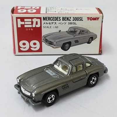 メルセデスベンツ 300SL ガンメタリック 東急ハンズ特注 日本製 赤箱 トミカ 99 トミー