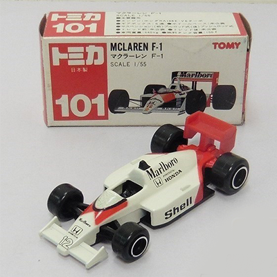 マクラーレン F-1 日本製 赤箱 トミカ 101 トミー