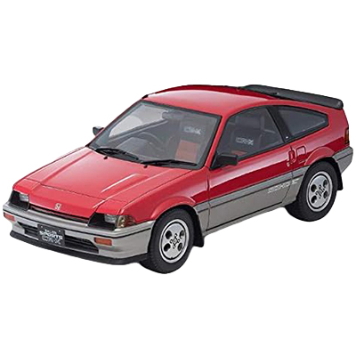 ホンダ バラードスポーツ CR-X Si 赤グレー イグニッションモデル×トミーテック 1/18