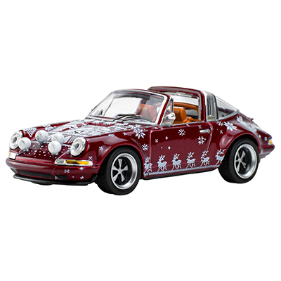SINGER TARGA CHRISTMAS EDITION 2023 メタリックレッド 1/64