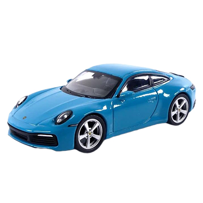 911(992)カレラS ポルシェ マイアミブルー 左ハンドル MINI GT TSM 1/64