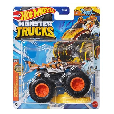 タイガー・シャーク モンスタートラック ホットウィール 1/64