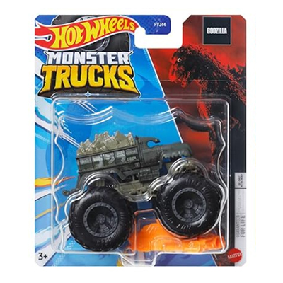 ゴジラ モンスタートラック ホットウィール 1/64