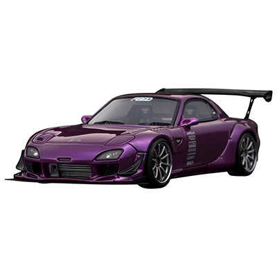 FEED アフラックス GT3 FD3S パープルメタリック イグニッションモデル 1/43