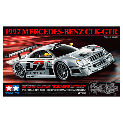 1997メルセデス・ベンツ CLK-GTR  TC-01シャーシ 電動RCカー タミヤ No.731