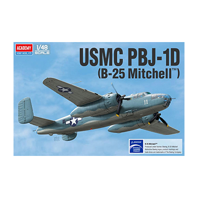 PBJ-1D アメリカ海兵隊 B-25 ミッチェル 12334 アカデミー 1/48