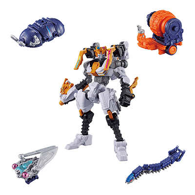 タランチュラナイト&ガーディアンウエポンズ セット シュゴッド合体シリーズ03 ミニプラ バンダイ