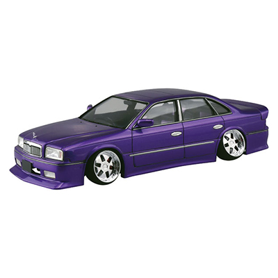 インシュランス G50 プレジデント '89 ニッサン ザ・チューンドカー No.84 アオシマ 1/24