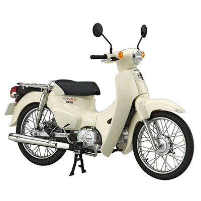 ホンダ スーパーカブ110 クラシカルホワイト NEXTシリーズNo.9 フジミ模型 1/12
