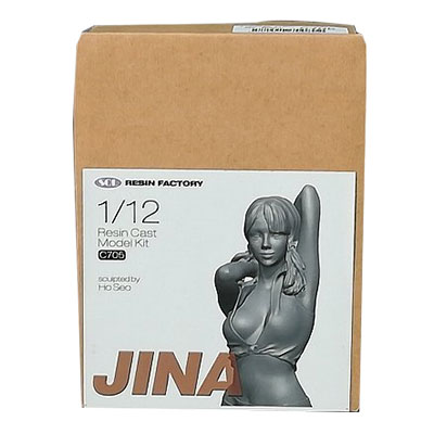 ボーイレッグ姿のジイナ レジンキット SOL MODEL  1/12