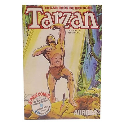 ターザン COMIC SCENES プラモデル オーロラ