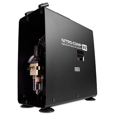 ニトロコンプ V2 オイルレスエアコンプレッサー PROFIX NITRO-COMP RAYWOOD