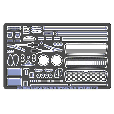 パブリカ パブリカデラックス クアトロポルテ SMC 1/32