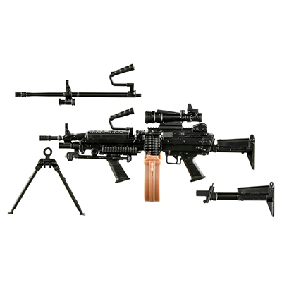 M249アップグレードタイプ LittleArmory LA094 トミーテック 1/12