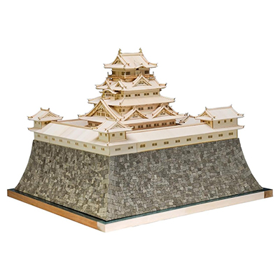 駿府城 木製建築模型 ウッディジョー 1/150