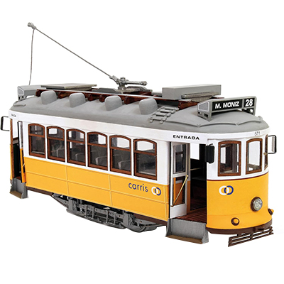 リスボン トラム 路面電車 木製 鐡道模型キット OC53005 アークレー OcCre 1/24