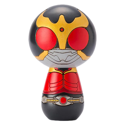 仮面ライダーこけし クウガ by 卯三郎こけし 仮面ライダークウガ ヒキダシストア