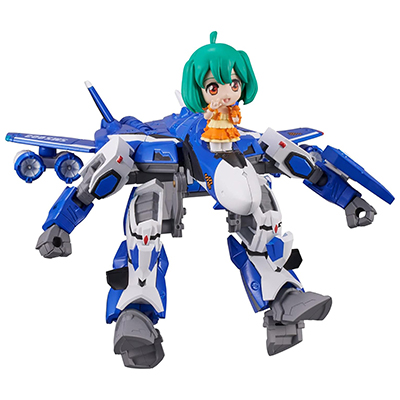 VF-25G メサイアバルキリー ミシェル機 with ランカ マクロスF TINY SESSION