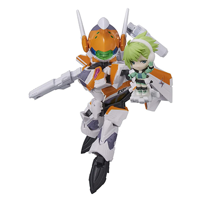 VF-31Eジークフリード チャック・マスタング機 with レイナ・プラウラー タイニーセッション