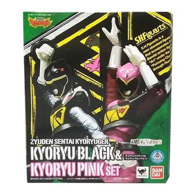 キョウリュウブラック＆キョウリュウピンク 魂ウェブ商店限定 キョウリュウジャー S.H.Figuarts