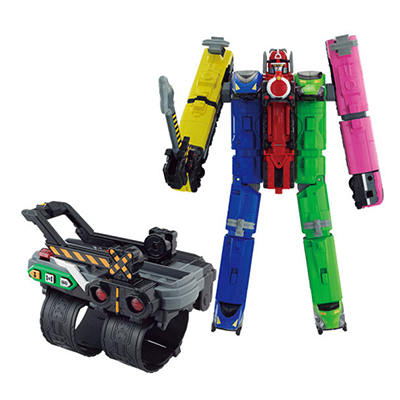 出発進行! 烈車合体 DXトッキュウオー＆変身ブレス トッキュウチェンジャーセット 烈車戦隊トッキュウジャー