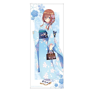 五等分の花嫁∬ 書き下ろしイラスト 三玖 桜和装ver. 等身大タペストリー アルマビアンカ