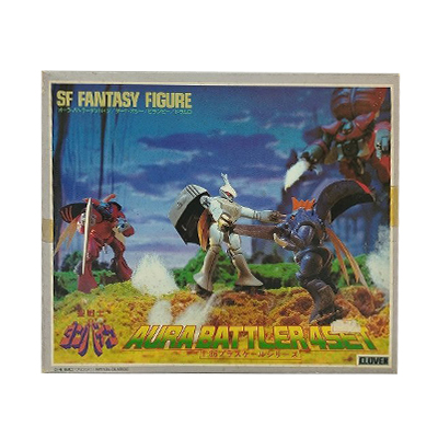 オーラバトラー 4セット 聖戦士ダンバイン 1/86 プラスケールシリーズ クローバー