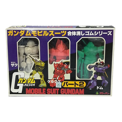 ガンダムモビルスーツ 合体消しゴムシリーズ パート2 Gガンダム クローバー　