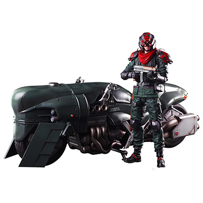 上級バイク警備兵＆バイクSET ファイナルファンタジーVII リメイク PLAY ARTS改