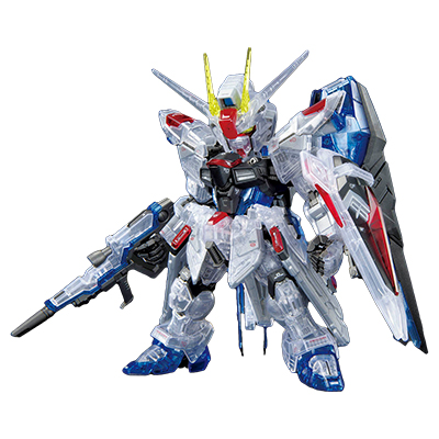 フリーダムガンダム クリアカラー ガンダムベース限定 MGSD バンダイ