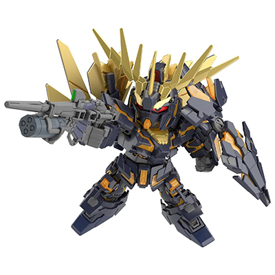 ユニコーンガンダム2号機バンシィ デストロイモード ＆バンシィ・ノルン パーツセット SDCS